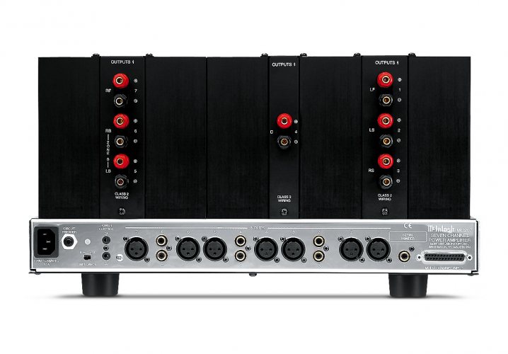 Задняя панель McIntosh MC207